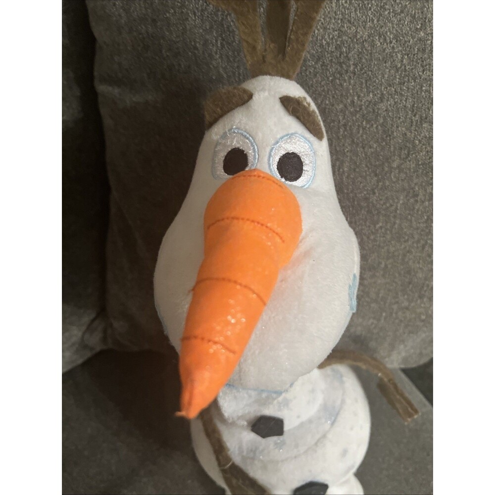 Authentic‎ Disney Store Frozen Olaf Stuffy - Picture 2 of 10